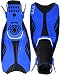 TYR Snorkeling Fin (2), Blue, Large