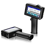 NUOKER NK-1400 Handheld Inkjet Printer, 4.3-Inch Color Touchscreen Display, Quick-Drying...