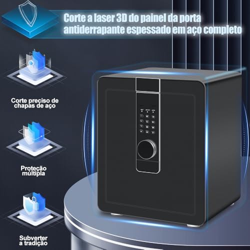 Cofre, Cofre Eletronico Digital, Cofre Digital, Cofre Eletronico, Cofre Eletrônico Digital Senha Ou
