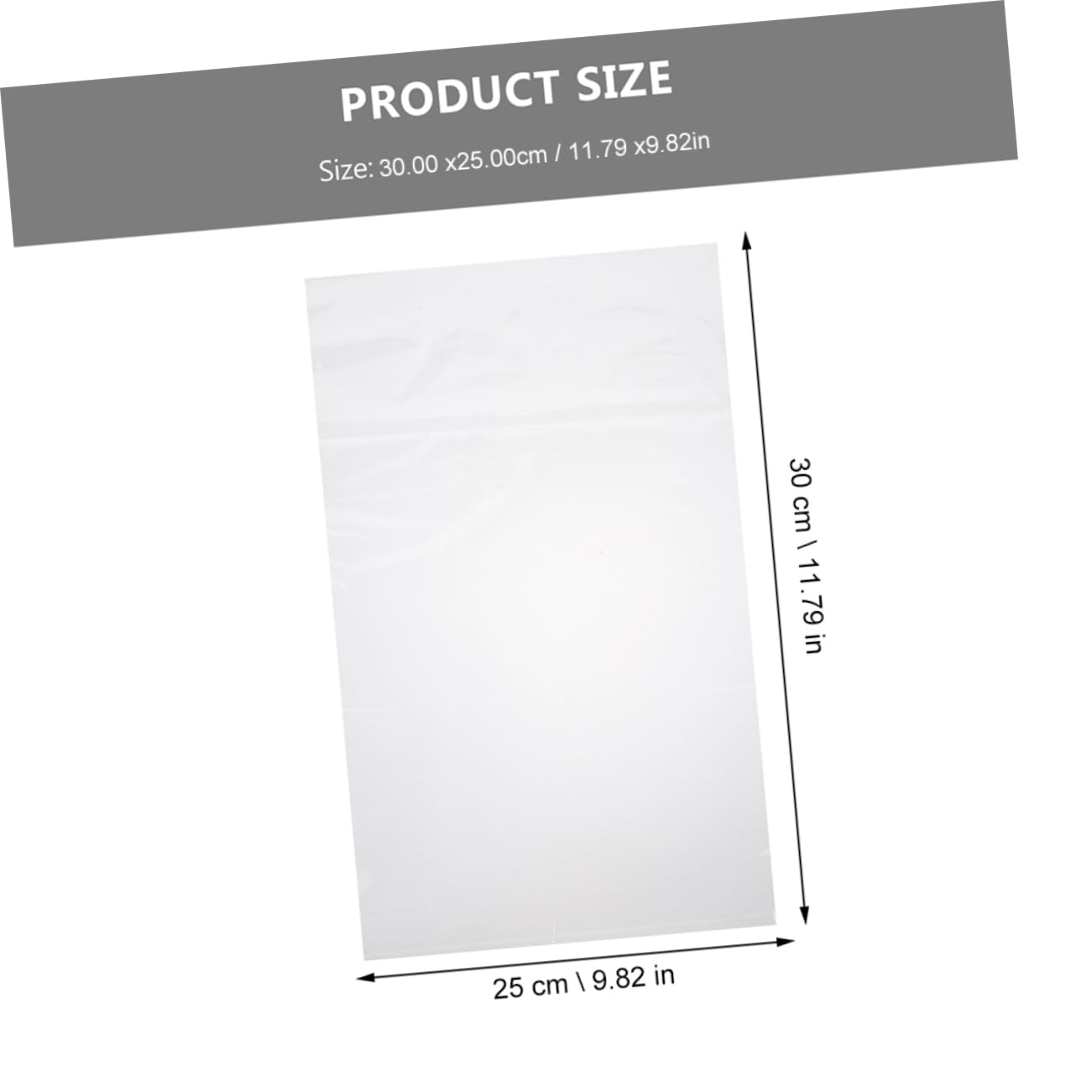 100Pcs PVC Heat Shrink Film Bags for Shoes and Sneakers