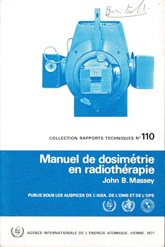 livre Manuel de dosimétrie en radiothérapie