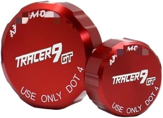 For TRACER 9 GT 2021 2022 Motorcycle Parts Front & Rear Brake Fluid Reservoir Cap Cylinder Master Cover