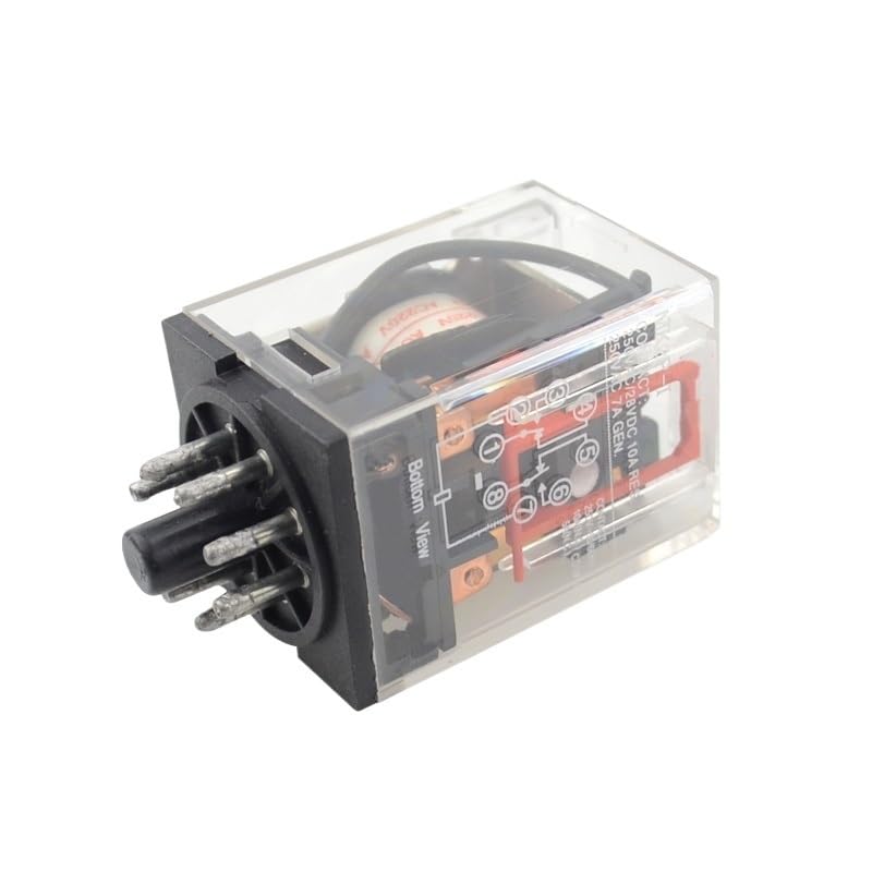Relé MK2P-I DC24V universal de 8 pines para control de bombas y motores eléctricos
