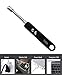 Tekie New 2019 Plasma Flameless Windproof Electronic USB ARC Candle Lighter with Flashlight and Rechargeable LED Battery Meter for Cigarette, Kitchen, BBQ, Camping, Fireplace