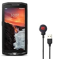 CROSSCALL Core-X4 4/64 Unlocked 4G+ Smartphone (Bildschirm: 5,45 Zoll - 64 GB - Dual Nano-SIM - Android 10) &amp; X-Cable Crosscall Lade-/Datenübertragungskabel für Smartphone Linux Schwarz