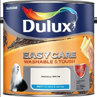Dulux Easycare Matt 2.5L Jasmine White