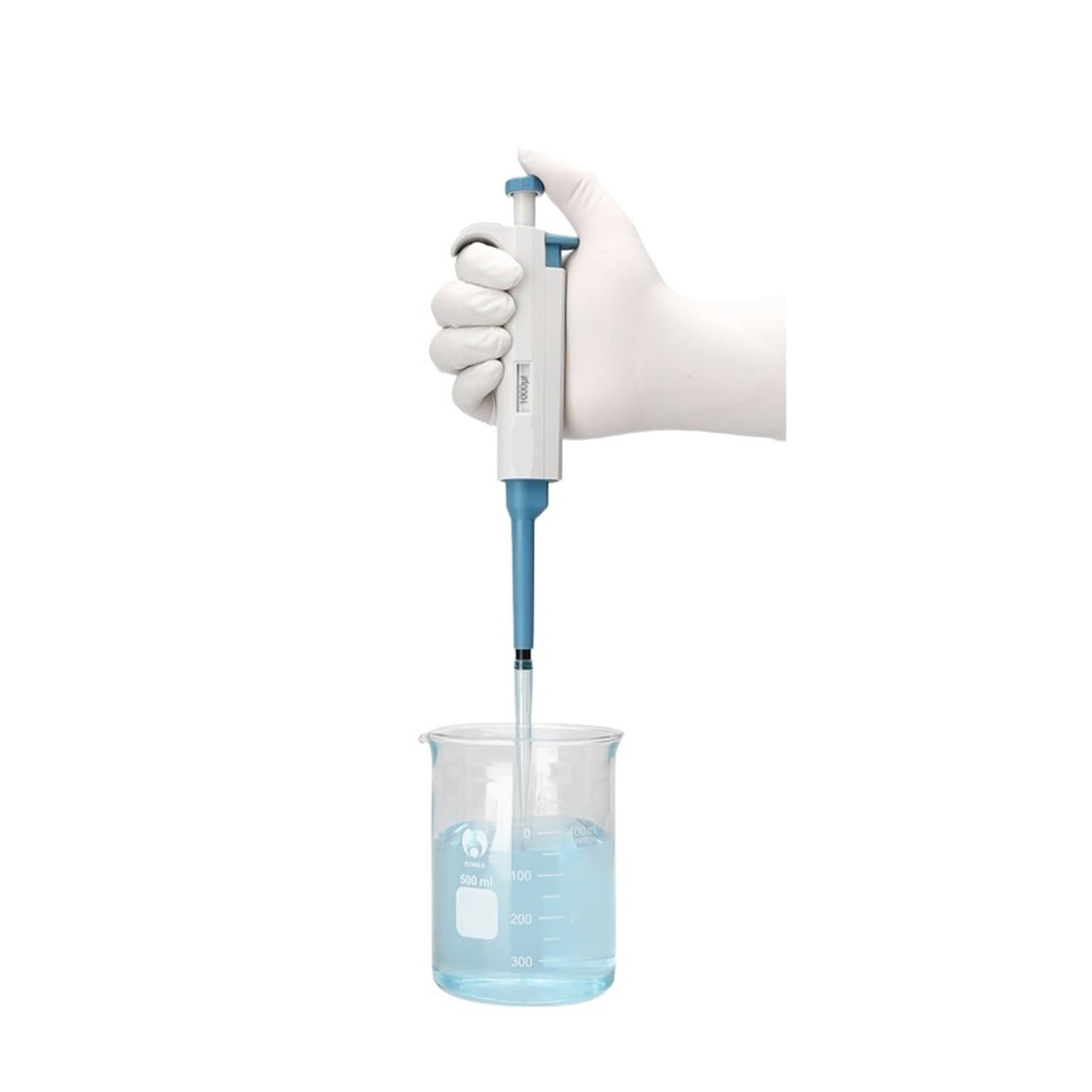 Pipeta de Laboratorio Micropipeta económica Pipeta mecánica de un Solo Canal de Volumen Ajustable Pipeta de 0,1 a 10000 ul(5-50 ul)
