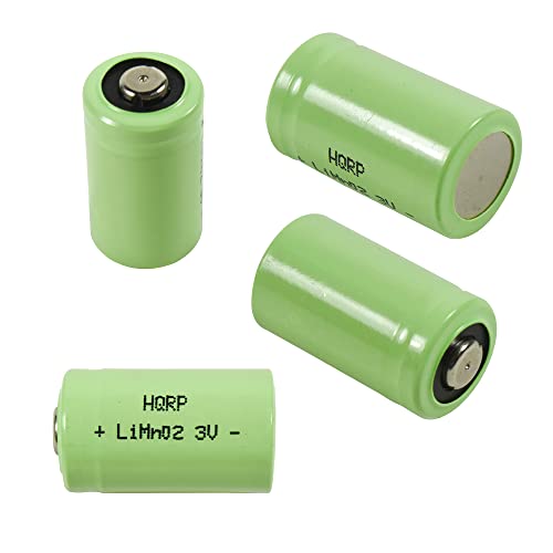 Hqrp 4-Pack 3V Batteries Compatible With Canon Lt 260, Lt, Jr, Glacier, 370Z, 2; Contax Tla 200, Tix, T3, Nx, G2, G1, Aria Digital Camera #TOP21