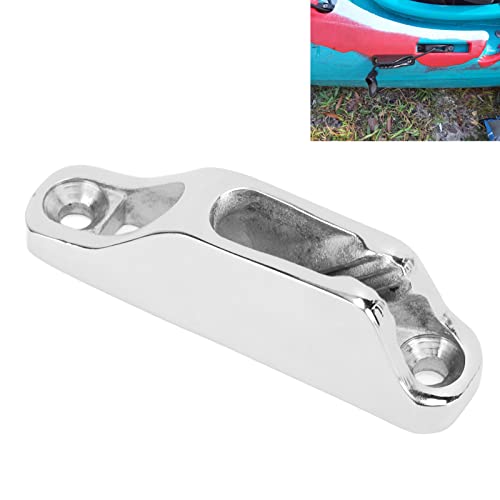 Rope Cleat,Ship Yacht Parts Boat Rope Clam Cleat 18X80Mm Hardware Marine Grade 316 Stainless Steel Boat Cleat For Ship Kayak Accessories