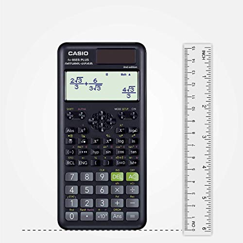Image of Casio (Refurbished) FX-82ES Plus 2nd Edition-Non-Programmable Scientific Calculator,252 Functions,Black