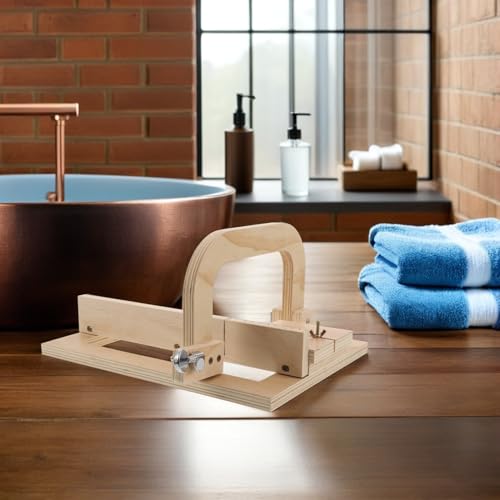 Coupe-savonnette en bois réglable Veemoon artisanal pour blocs maison