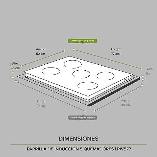 Listado de Estufa Electrica de Induccion Top 10. 20 Estufa Electrica de Induccion marca AVERA (2)
