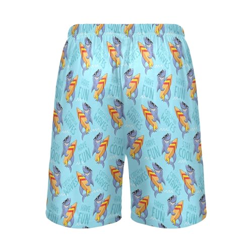 Laprad Men's Pajama Shorts Lounge Sleep Shorts Soft Pajamas Bottoms with Pockets & Drawstring3