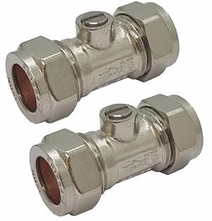 WRAS APPROVED - Ensure peace of mind with Pipestation's 15mm Isolation Valve twin-pack, compliant with industry standards for quality and safety. Perfect for heating and water systems, guaranteed reliability. QUICK INSTALLATION - Our plumbing fitting...