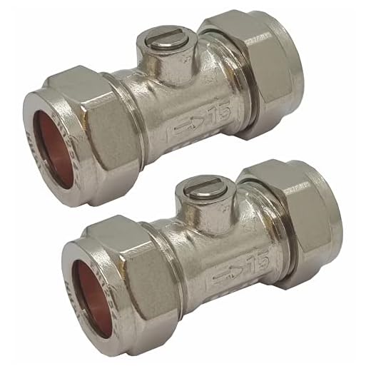Pipestation 15mm Isolation Valve Pack