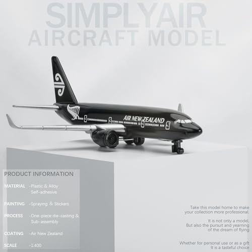 SimplyAir 1/400 Air New Zealand Airplane Model Kits Plastic Airplane Model for Collection and Display - Image 2