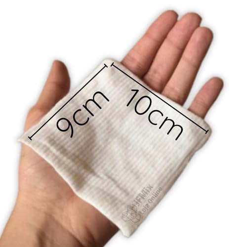 Algodão Quadrado Cremer Bebê Sem Perfume com 100 Unidades