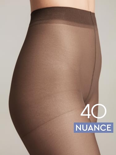 Image of Conte Tights Control Top Semi Opaque Pantyhose Silky Matte Effect Nuance 40 Den
