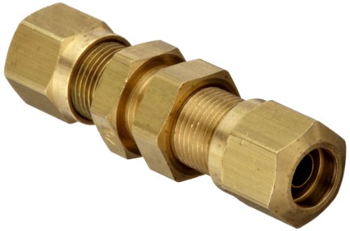 Image of EATON Weatherhead 1474X6 Air Brake Tubing Bulkhead Union, 3 /8 inch Tube OD