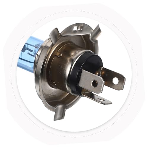Wakauto 8 Peças Luz Halógena De Carro H4 Farol De Halogênio De Carro Farol De Halogênio Automático L
