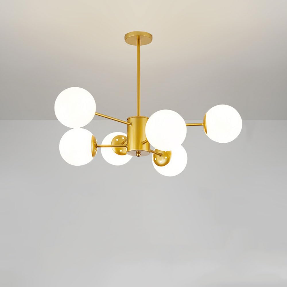 Suspension rétro en métal E27 pour moderniser un salon sombre avec un luminaire scandinave