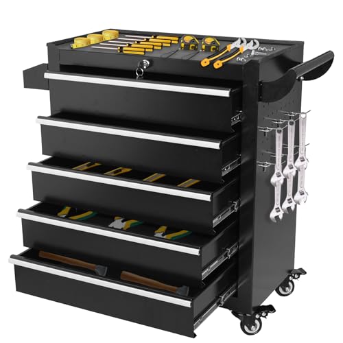 Durable Rolling Tool Chest with Wheels