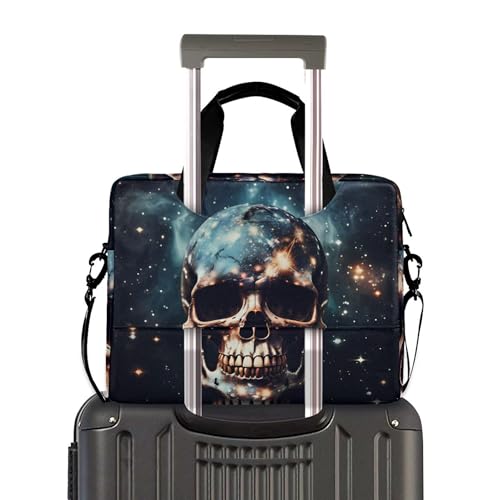 Maletín para laptop ALAZA con estampado calavera, 13-15.6 pulg miniatura 3