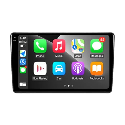 9 Pulgadas Autoradio Estéreo Android 13 Reproductor Multimedia Radio para Citroen Berlingo 2 B9 2008-2018 con Wireless CarPlay Control del Volante IPS Pantalla Táctil Cámara Trasera(Q3 4+32G)