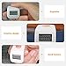 Chanting Counter Handheld Number Click Finger Tally Buddha Beads Electronic Silent Finger Counter White Buddhist Vessel Stress to Rotate
