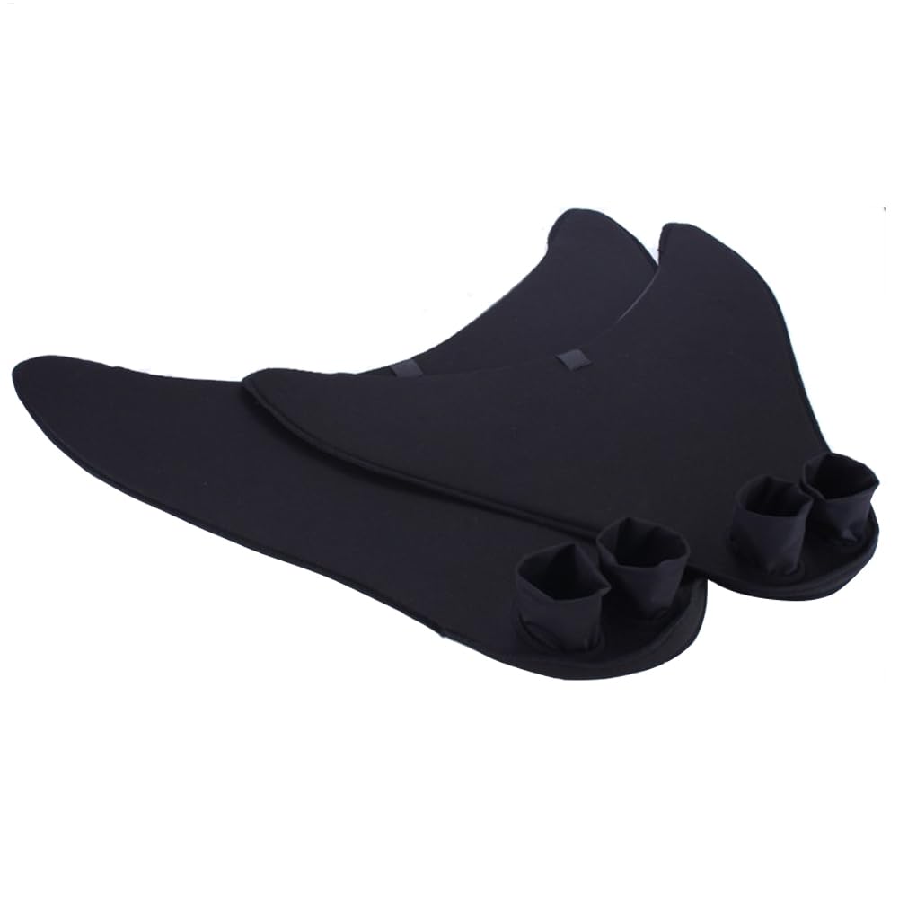 Flippers de plongée flottants avec support confortable en queue de poisson - 8