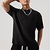 Magiftbox Men's Athletic Ribbed Tee - Oversized Gy... #4