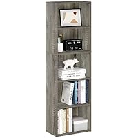 Furinno LUDER 5-Cube Book Shelf with Open Shelf only .99: eDeal Info