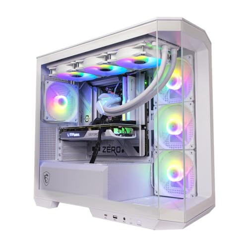 BREUNOR PROJECT ZERO - Pc Gaming Ryzen 7 7800X3D 8 Core fino a 5.00 GHz, RTX 5070 12GB, Ram 32Gb DDR5 6000MHz, Ssd Nvme 1000GB, Dissipatore a Liquido 360mm, Windows 11 Pro - PC Desktop - Immagine 1