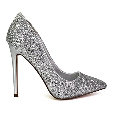Glitter Stiletto Heels for Ladies Cover
