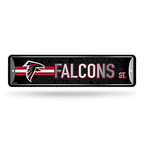 Rico Industries NFL Metal Street Sign Metal Street Sign 4" x 15" ...