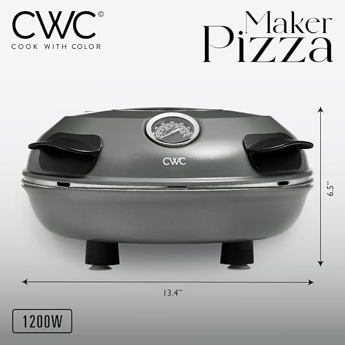 image for Cook With Color Electric Indoor Pizza Oven – Crispy Crust Countertop
