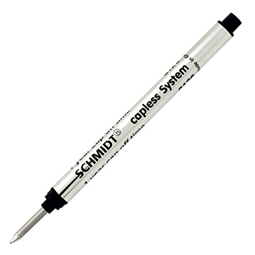 Schmidt 8126 Long Capless Rollerball Refill Fine Point 0.6Mm, Black, 2 Pack Blister (Sc58123) #TOP2