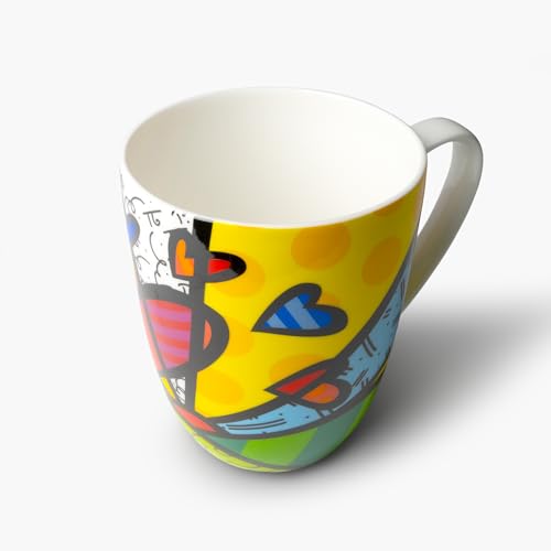 Vaso de café Britto Bone China 16.8 oz Multicolor miniatura 5