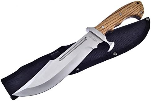 Frost Cutlery Bowie Walnut with Sheath