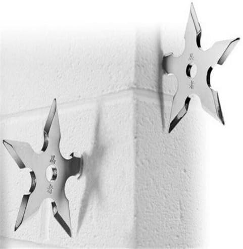 Ninja Shuriken Death Star Coat Hook Wall Hanger Home Organizer So Cool And Creative Best Decoration For Your Office, Make Special.