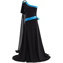 Women Hades Cosplay Costume Female Greek God Robe Dress Halloween Outfits