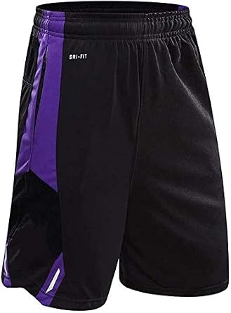 Men's Compression Long Sleeve Shirts Cool Dry Baselayer Tights and Loose Shorts Pants 3Pcs Set