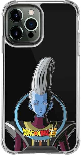 Skinit Clear Phone Case Compatible with iPhone 13 Pro Max - Officially Licensed Dragon Ball Super Goku Vegeta Super Ball Design