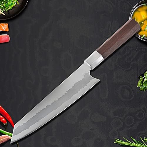 Set Cuchillos Cocina 3 Piezas Acero Inoxidable Madera miniatura 2