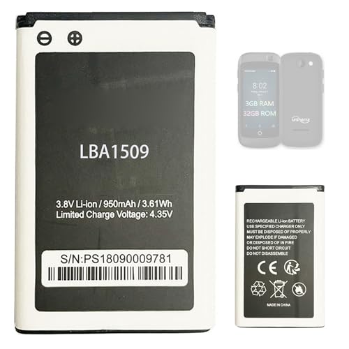 Aousavo Jelly Pro LBA1509 Replacement Battery LBA1509 Compatible with Unihertz Jelly Pro (**Incompatible with Unihertz Jelly Pro 2**)