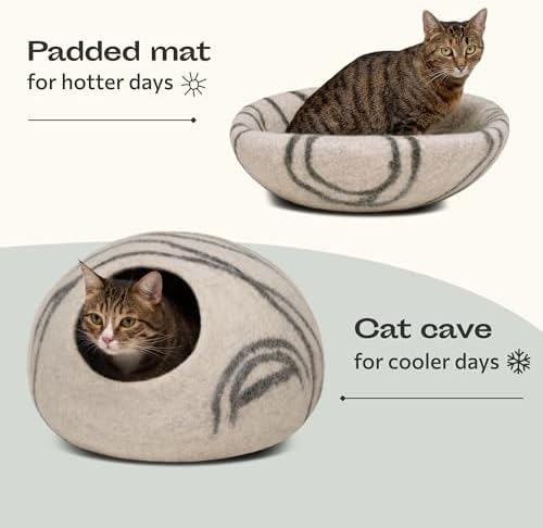 MEOWFIA Cat Cave — texture and fabric close-up
