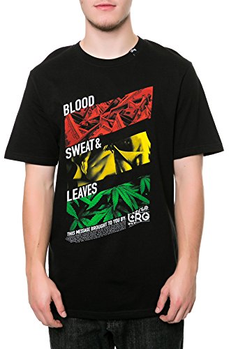 LRG Men's Blood Sweat and Leaves T-Shirt