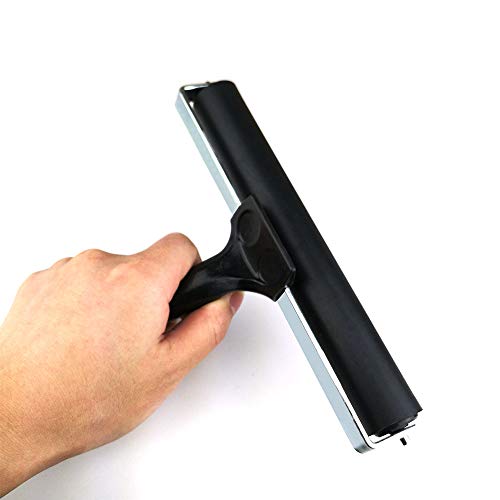 7.9'' Rubber Roller Glue Roller for Anti Skid Tape Construction Tools, Printmaking, Inking and Gluing Applications - Thumbnail 3