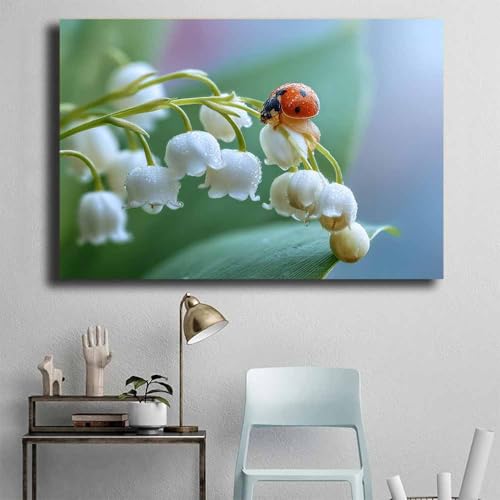 Impression sur toile fleurs pour habiller un mur vide sans encombrer - 4