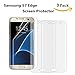 Samsung Galaxy S7 Edge Screen Protector [Full Screen Coverage][Anti-Scratch][Anti-Bubble][Anti-UV][No Rainbow] Premium Ultra Slim High Definition Phone Film with Lifetime Warranty,Pack of 3